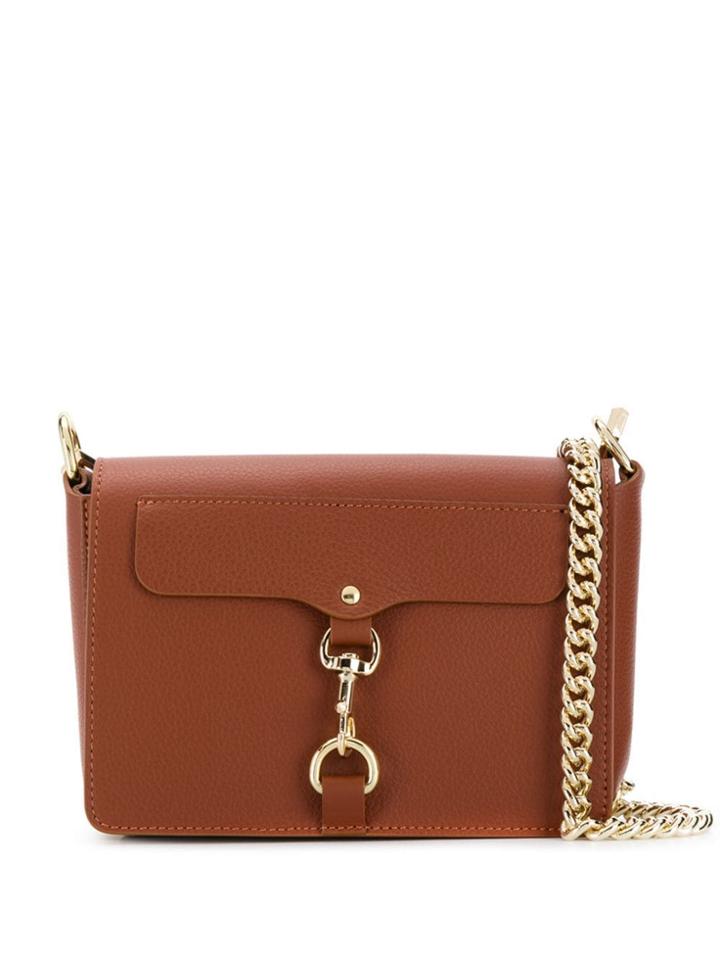 Rebecca Minkoff Mab Flap Cross Body Bag - Brown
