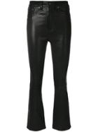 Gloria Coelho Wide Leg Trousers - Black