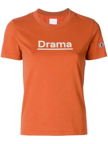 Champion X Wood Wood Drama T-shirt - Yellow & Orange