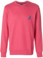 Ps By Paul Smith Embroidered Dino Sweatshirt - Pink & Purple
