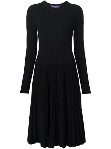 Ralph Lauren Black Pleated Dress