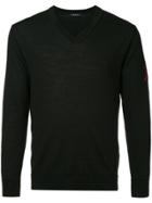 Loveless Skull Knit Sweater - Black