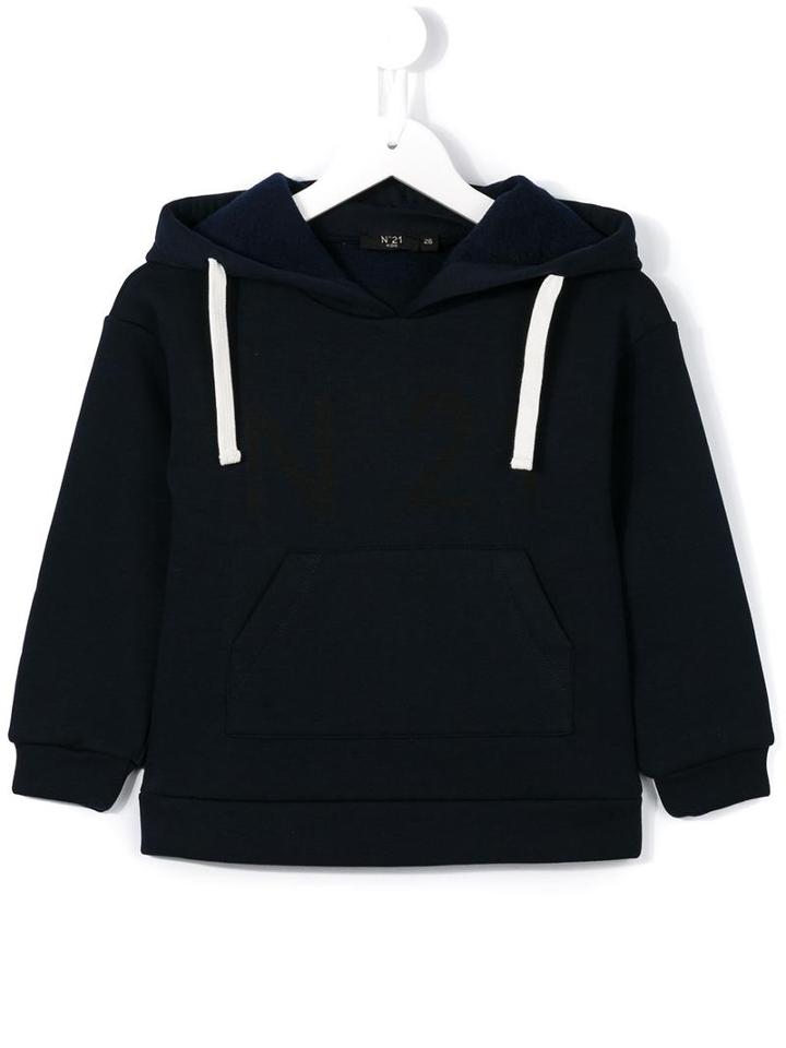 No21 Kids Classic Hoodie, Girl's, Size: 8 Yrs, Blue