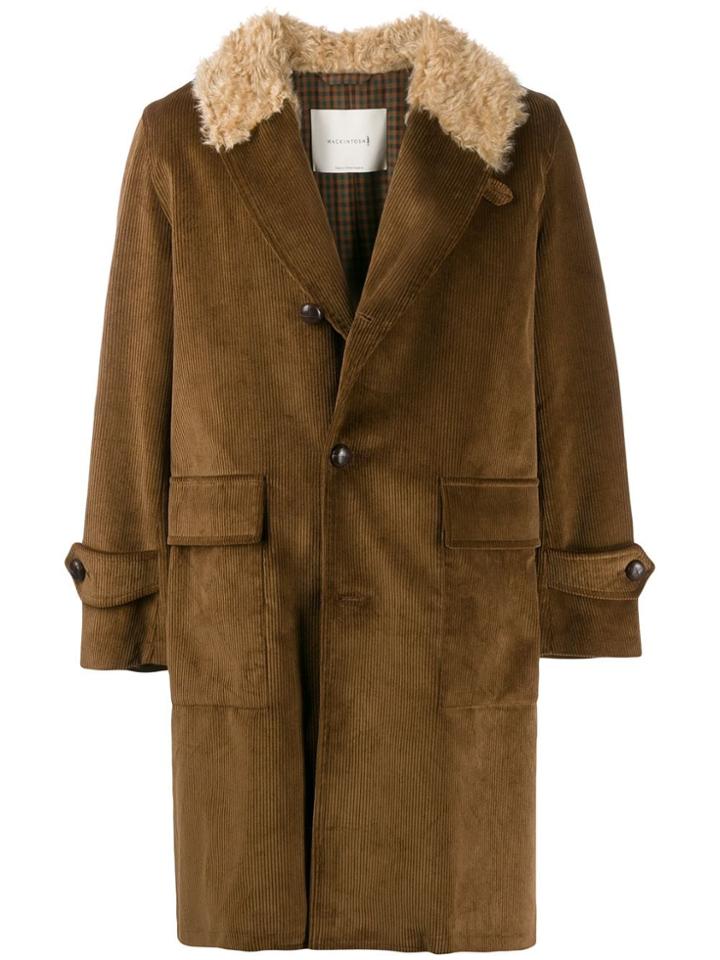 Mackintosh Perth Tan Corduroy Coat Gm-1018f - Brown