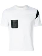 Vejas Patch Pocket T-shirt - White