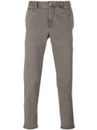 Pt01 - Slim-fit Trousers - Men - Cotton/spandex/elastane - 54, Grey, Cotton/spandex/elastane