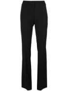 Maison Margiela Bootleg Tailored Trousers, Women's, Size: 40, Black, Cotton/spandex/elastane/virgin Wool