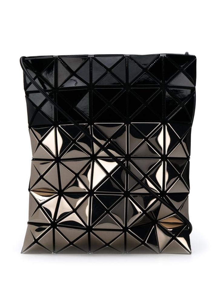 Bao Bao Issey Miyake Mermaid Crossbody Shoulder Bag - Black