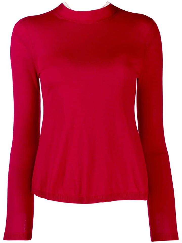 Red Valentino High Neck Jumper