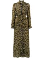 Bella Freud Leopard Love Dress - Brown