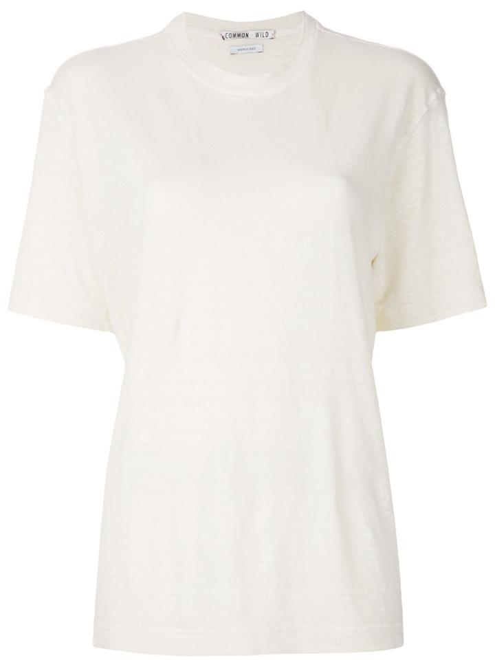 Common Wild Plain T-shirt - Nude & Neutrals