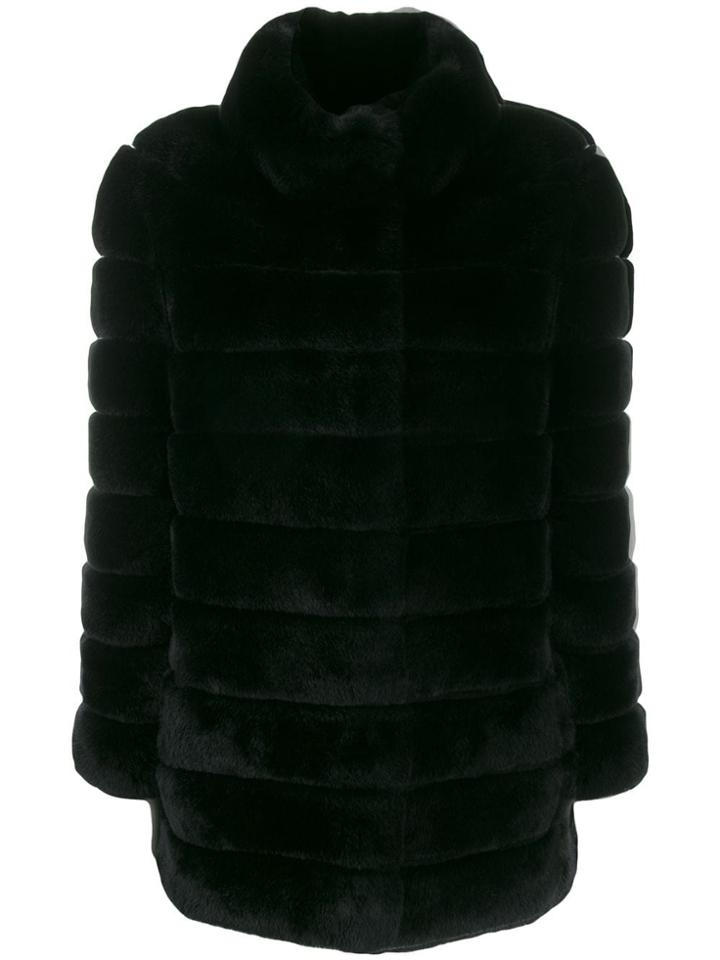 S.w.o.r.d 6.6.44 Vertical Panelled Coat - Black