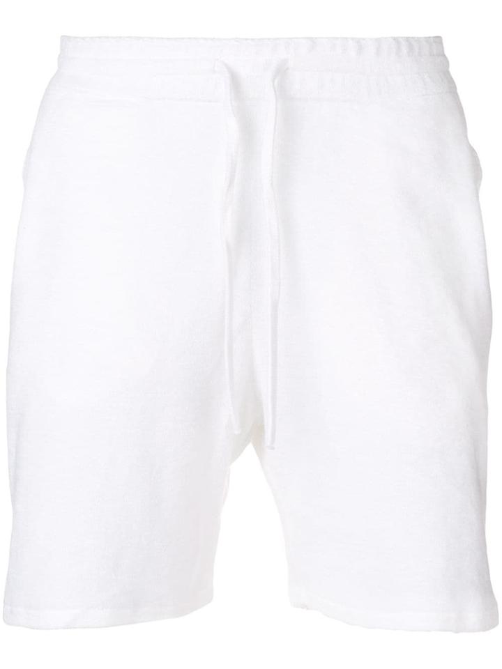Majestic Filatures Towelled Shorts - White