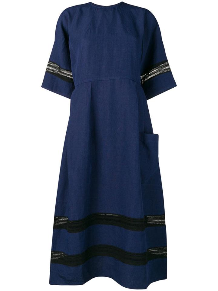 Sofie D'hoore Lace Strap Dress - Blue