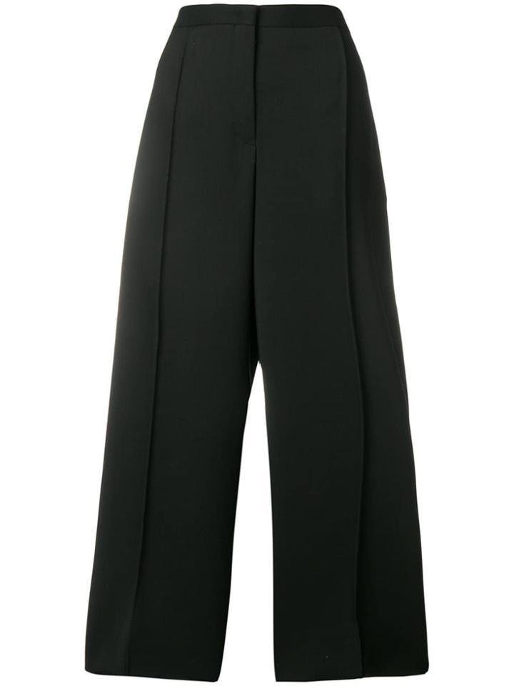 Jil Sander Flared Culottes - Black