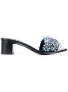 Tory Burch Logan Slides - Blue