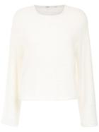 Nk Fuzzy Sweater - White