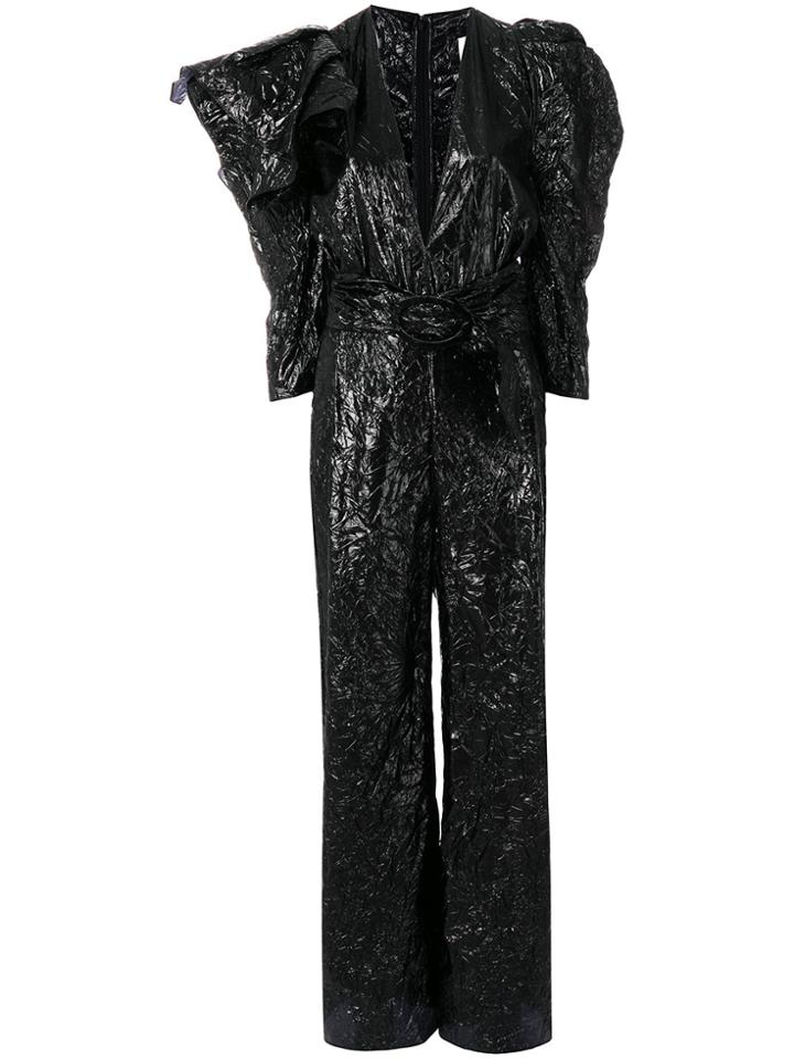 Carmen March Carmen March Ss18js28251 Black Synthetic->polyimide