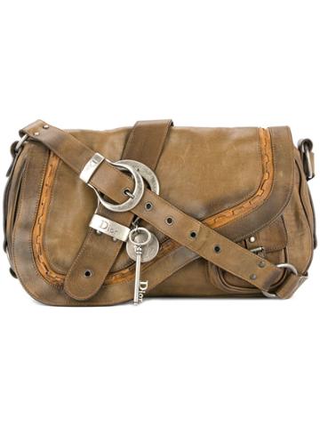 Christian Dior Vintage Christian Dior Gaucho Shoulder Bag - Brown