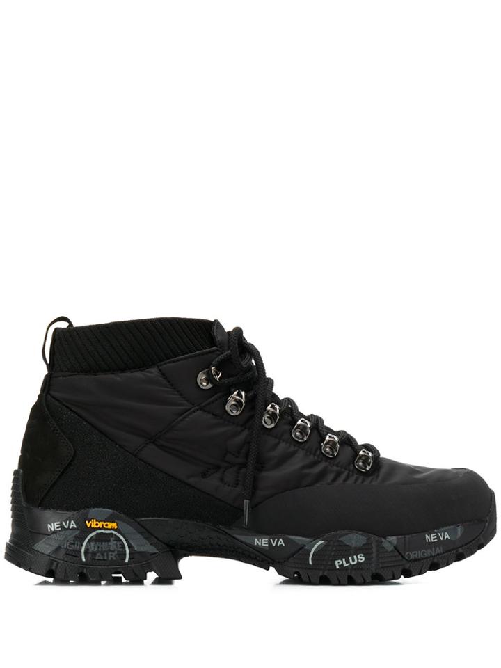 Premiata Loutreck Var 113 Boots - Black