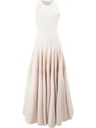Maison Rabih Kayrouz Pleated Waist Dress - Pink & Purple