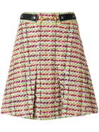 Gucci Horsebit Tweed Mini Skirt - Multicolour