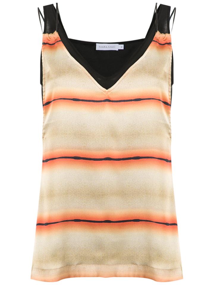 Mara Mac Gradient Sleeveless Blouse - Unavailable