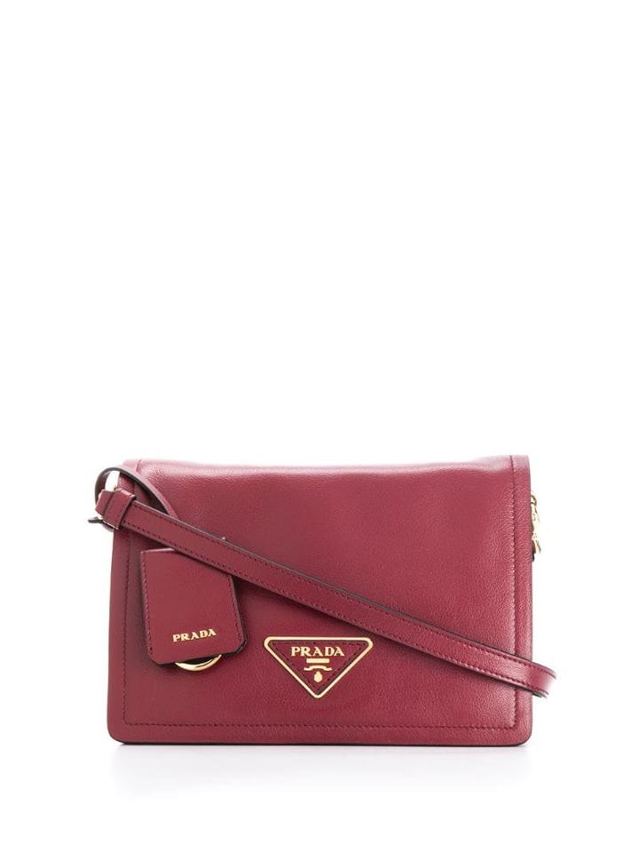 Prada Etiquette Shoulder Bag - Red