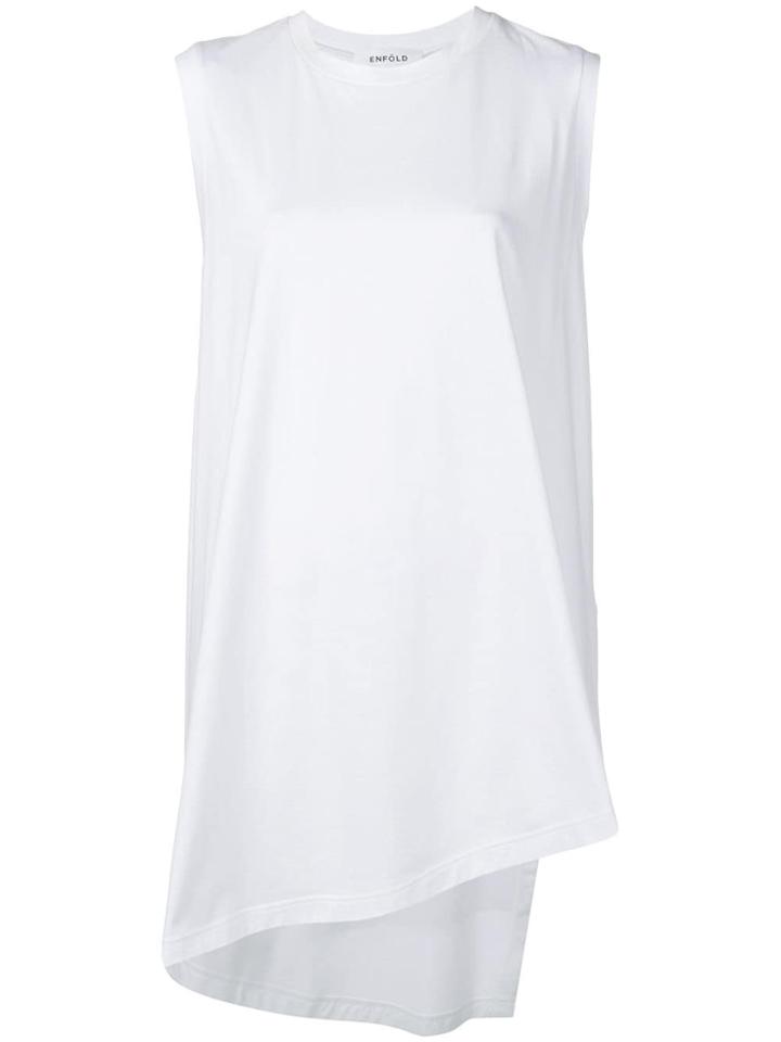 Enföld Suvin Asymmetric Tunic - White