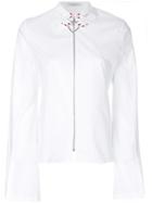 Vivetta Zipped Front Shirt - White
