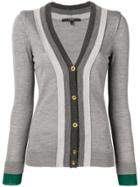 Gucci Vintage 1990's Fitted Cardigan - Grey