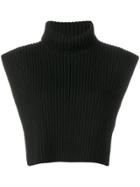 Ports 1961 Turtleneck Knit Vest - Black