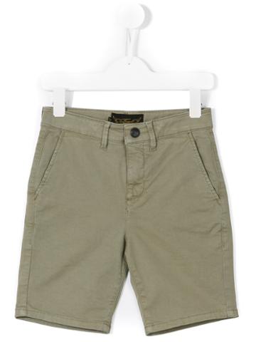 Finger In The Nose Chino Shorts, Boy's, Size: 12 Yrs, Green