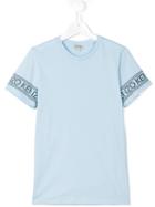 Kenzo Kids - Logo Print T-shirt - Kids - Cotton - 14 Yrs, Boy's, Blue