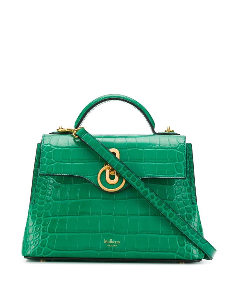 Mulberry Mini Seaton Tote - Green