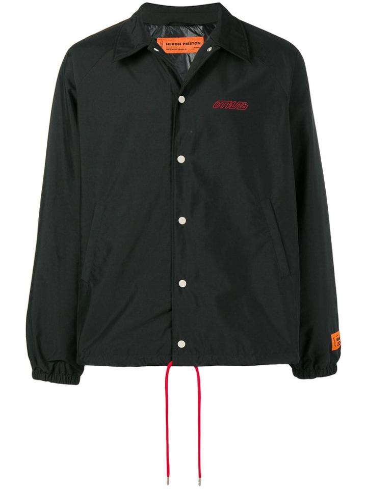 Heron Preston Ctnmb Coach Jacket - Black
