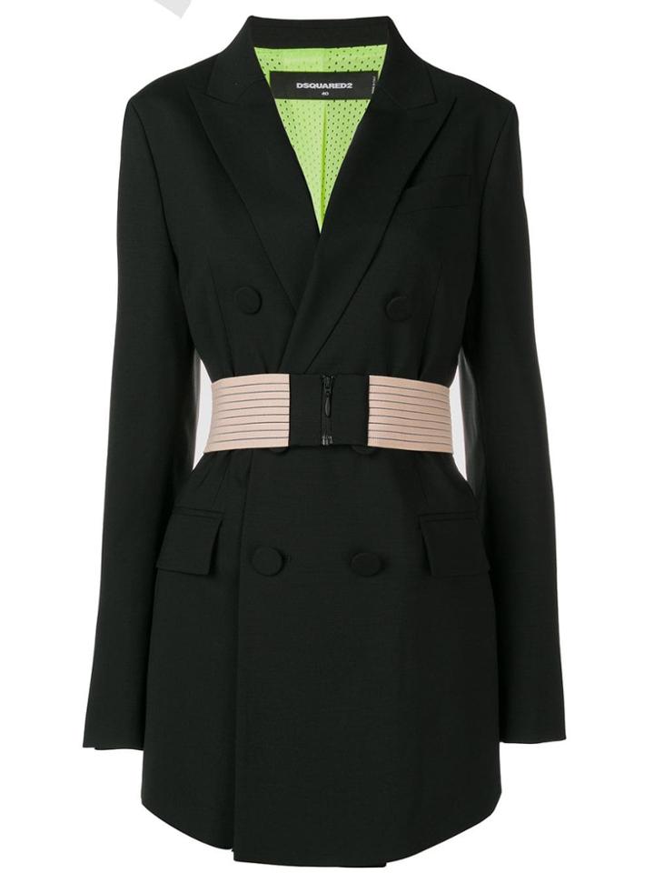 Dsquared2 Belted Blazer - Black