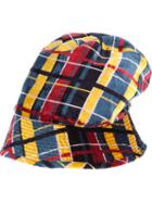 Jean Paul Gaultier Vintage Checked Bucket Hat, Women's, Size: 54
