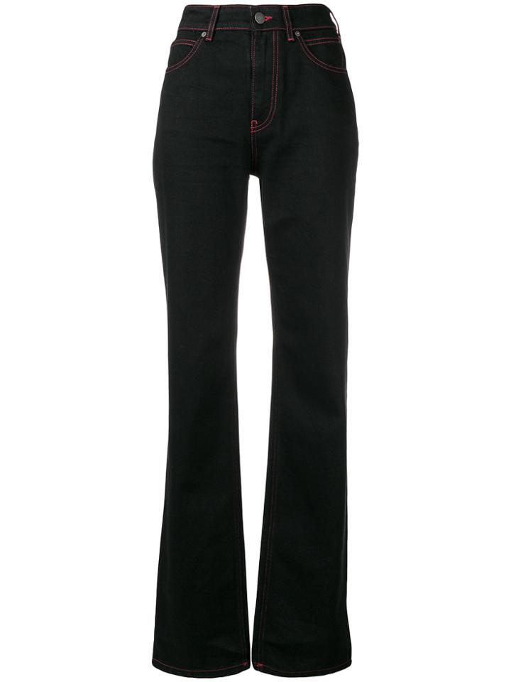Calvin Klein 205w39nyc Long Straight-leg Jeans - Black