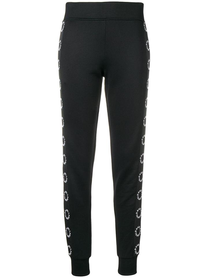 Karl Lagerfeld Logo Track Pants - Black