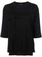 Y's Classic Plain T-shirt - Black