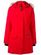 Canada Goose 'trillium' Coat - Red