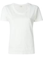 Saint Laurent Classic T-shirt, Women's, Size: M, White, Cotton