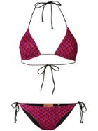 Missoni Tricot Bikini Set - Pink & Purple