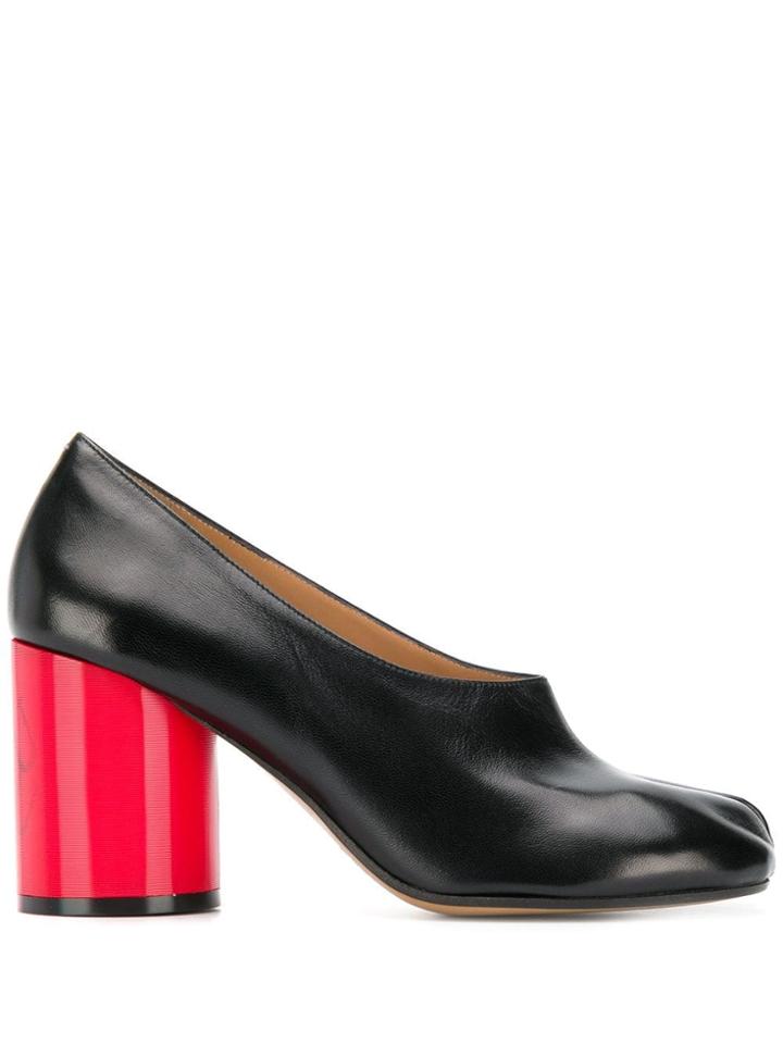 Maison Margiela Tabi Hologram Pumps - Black