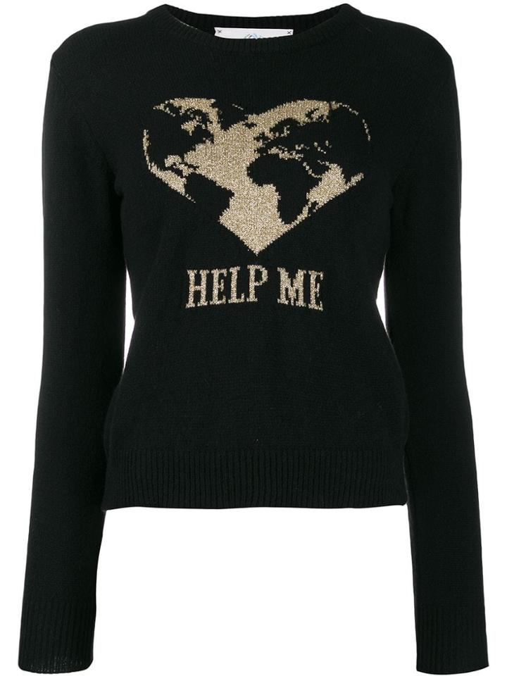 Alberta Ferretti Help Me Jumper - Black