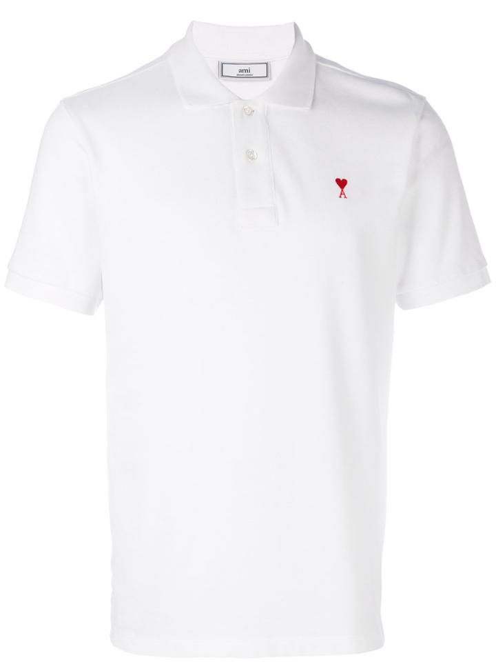 Ami Alexandre Mattiussi Short Sleeved Polo Shirt Ami De Coeur