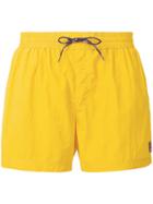 Fila Embroidered Logo Swim Shorts - Yellow