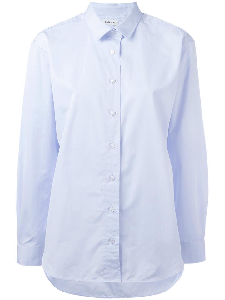 Toteme Loose Fit Shirt - Blue