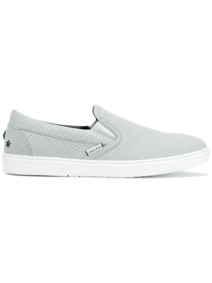 Jimmy Choo Grove Slip On Sneakers - Nude & Neutrals